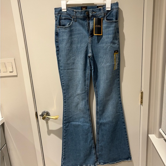 Lee Women's Denim Flare Jeans - Picture 1 of 4